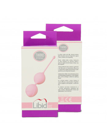 LIBID TOYS TWINS SOFT TOUCH BALLS PINK